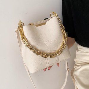 Piquadro Muse crossbody bag, 24 cm, Saffron